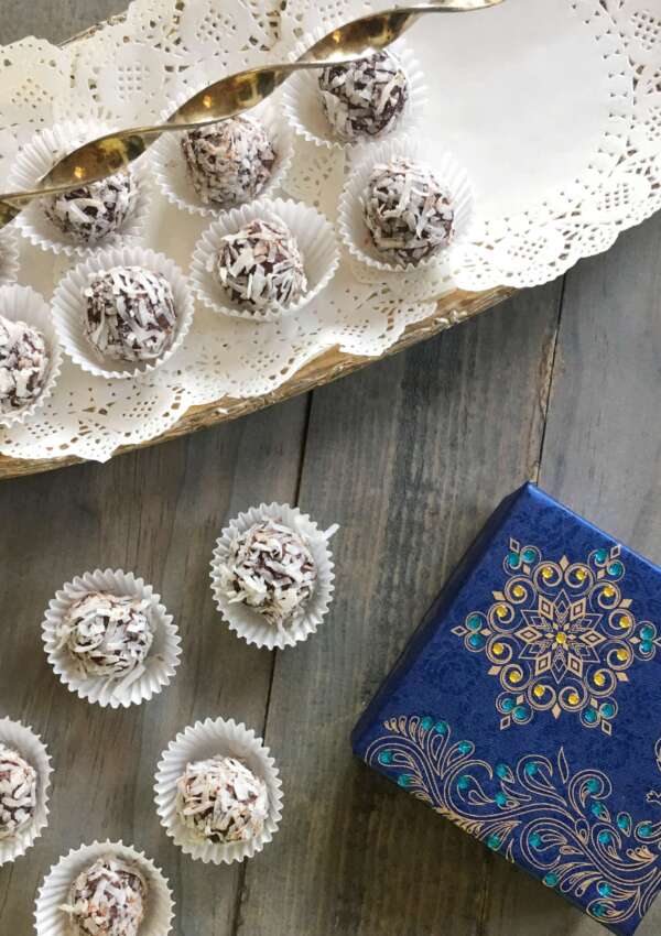 Healthier Coconut Truffles