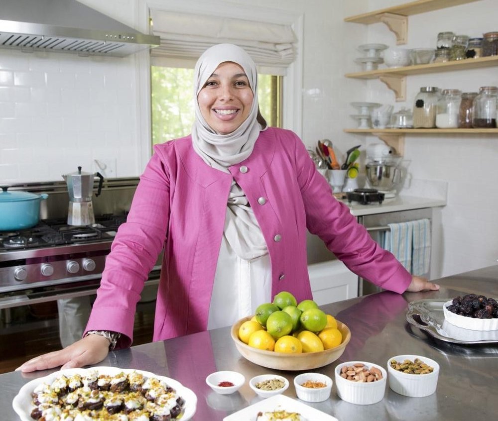 Yvonne in her kitchen