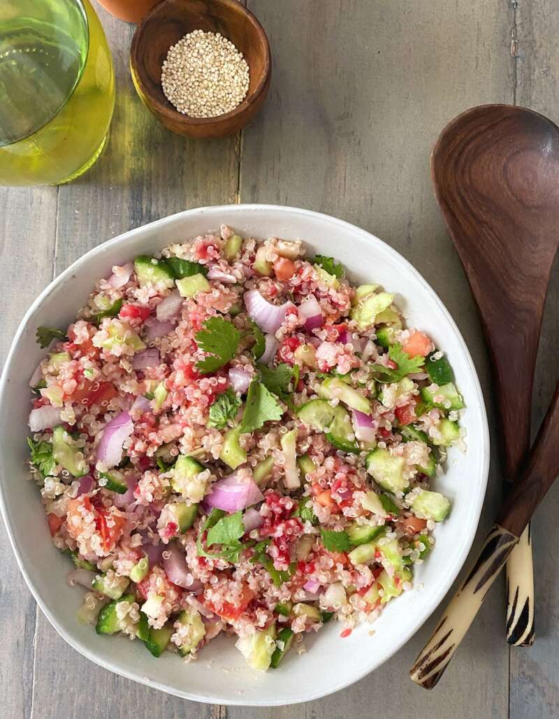 Quick and Easy Quinoa Salad - Eat.Drink.Pure