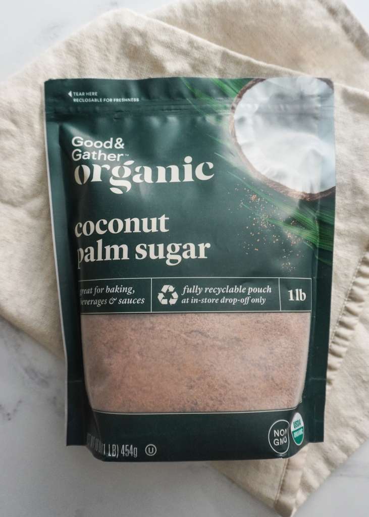 packet of coconut sugar