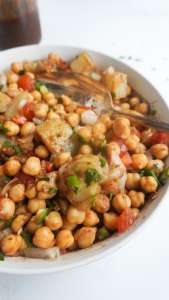 Chana Chaat Quick and Easy