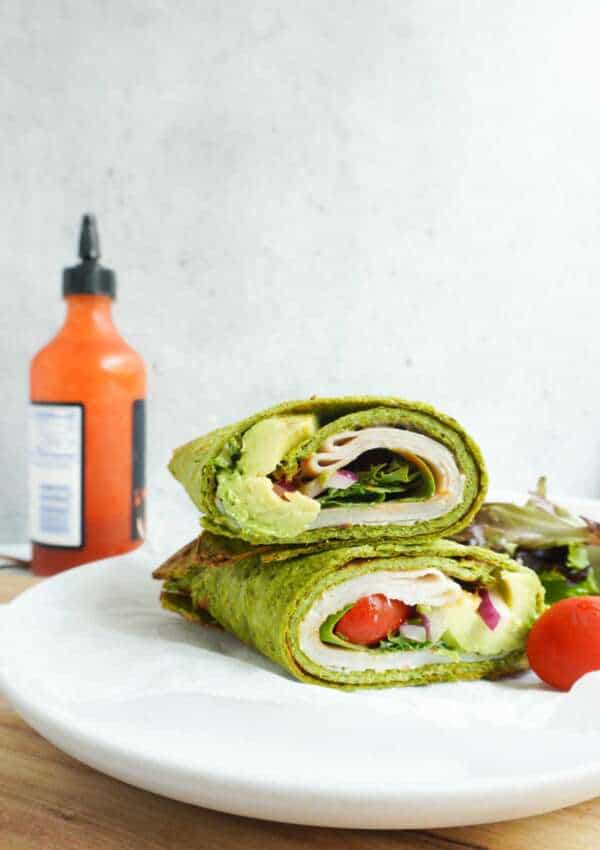 Viral Spinach Cottage Cheese Flatbread