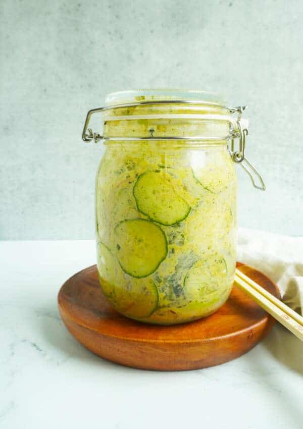 Viral Cucumber Salad Jar (TikTok Recipe)