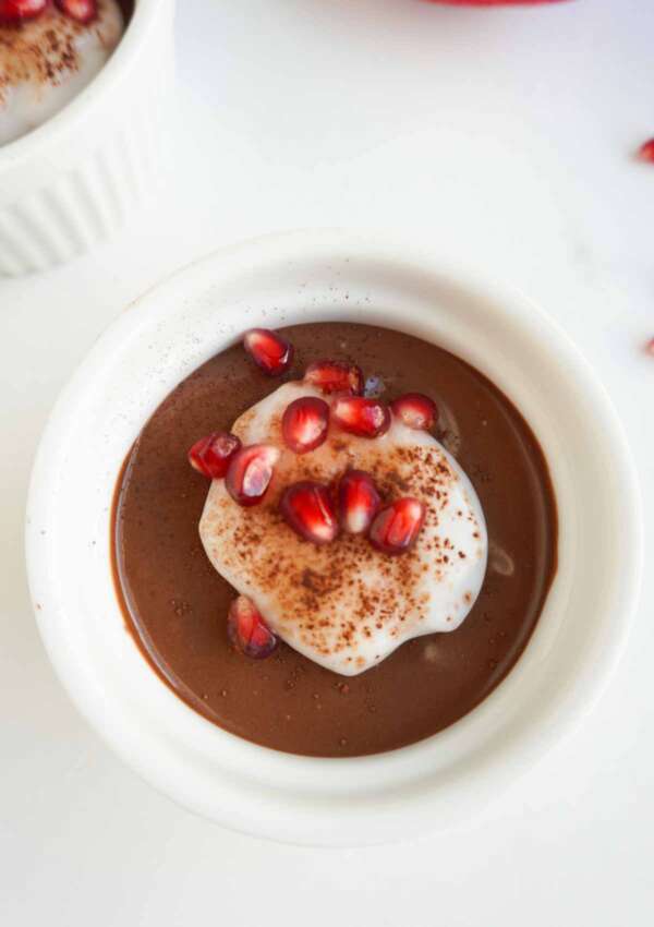 3-Ingredient Healthy Chocolate Mousse